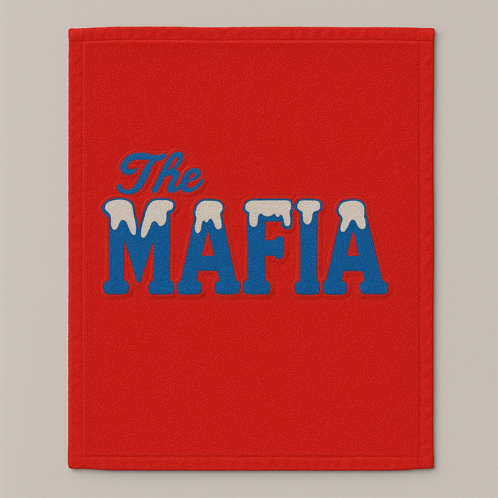 "The Mafia" rally Towel - red