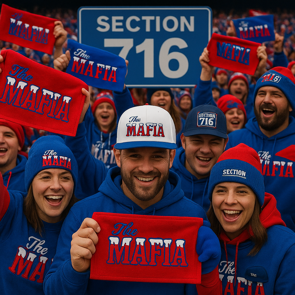 "The Mafia" rally Towel - red